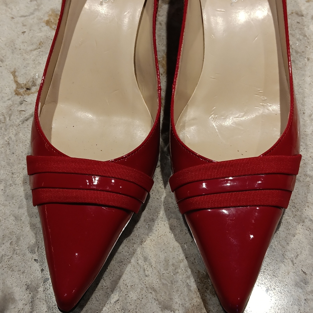 Chadwicks Red Patent Leather Heels